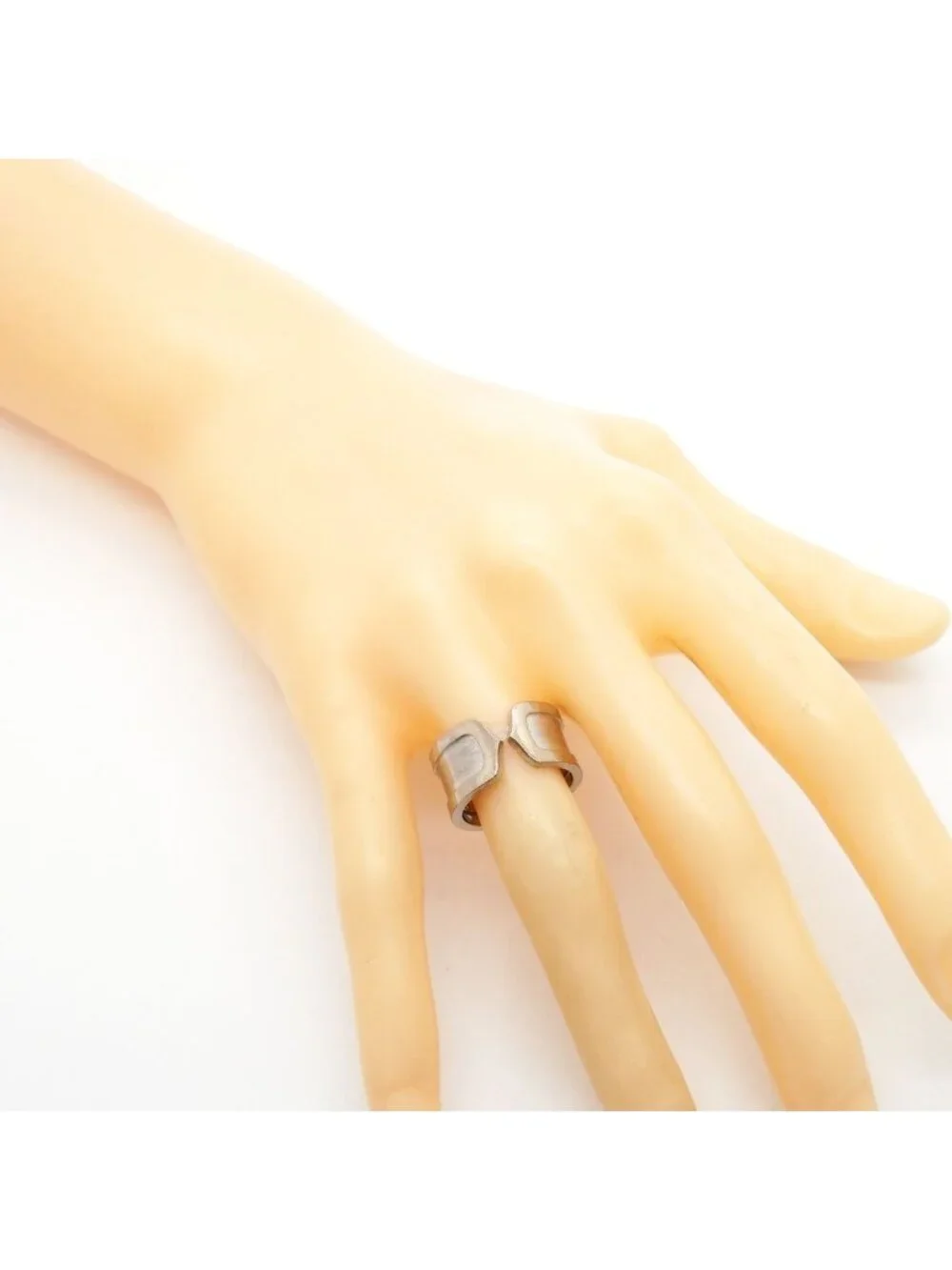 Cartier Ring C2 Large 18k White Gold